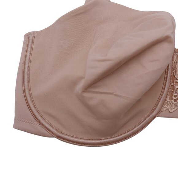 NWT Vanity Fair Beauty Back Full Figure Underwire Minimizer Bra Sz 36H Neutral - Picture 3 of 12